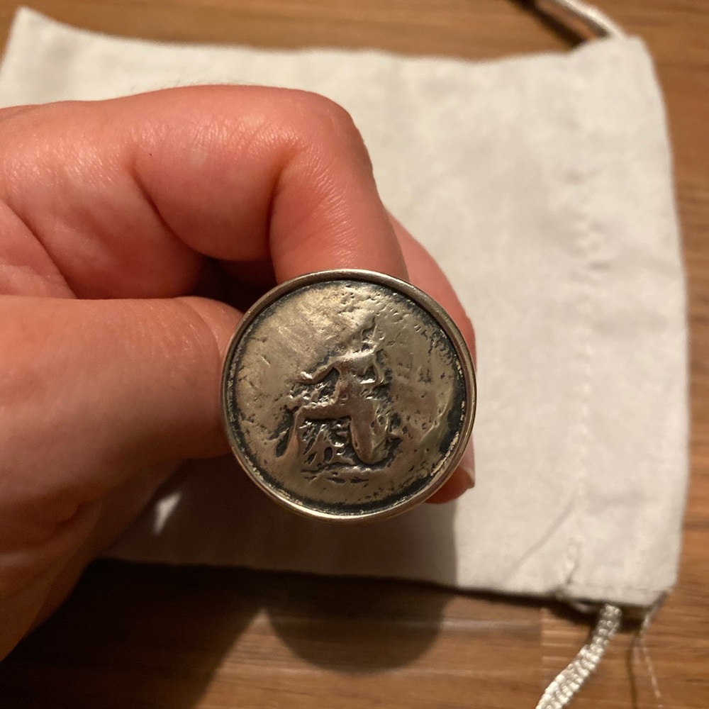 Silpada sterling silver coin ring